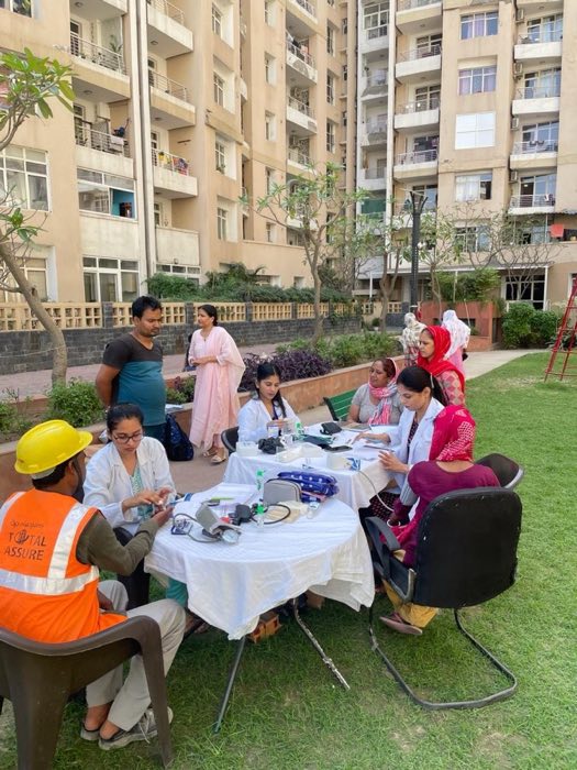 Community Health Camps activity